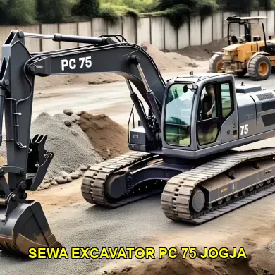 Sewa Excavator Pc 75 Jogja